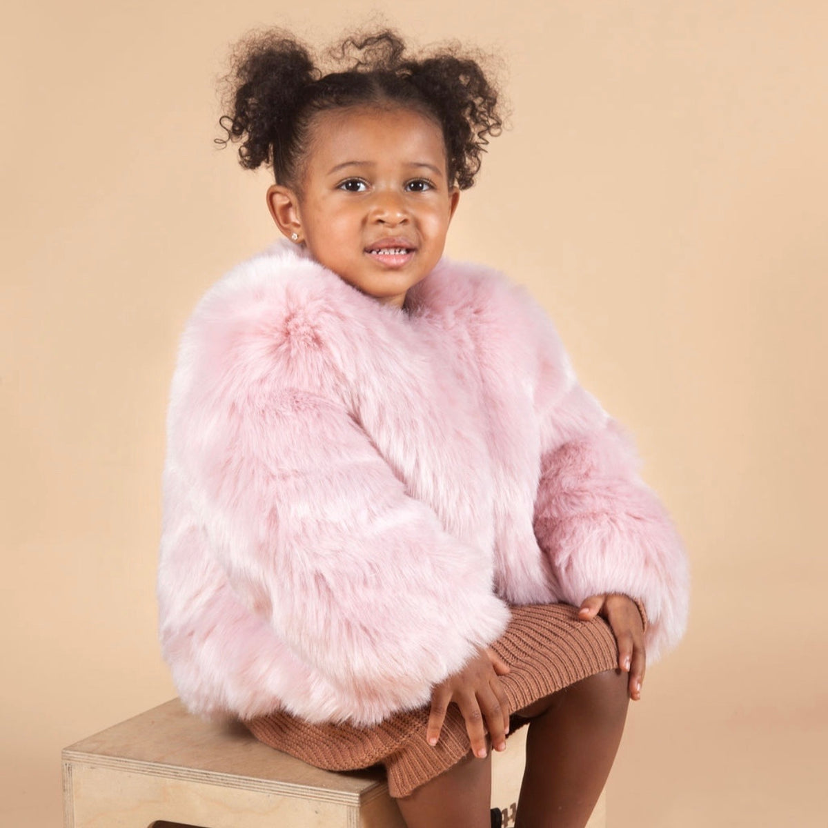 Shop Dubai Faux Fur Coat - Luxury Kids' Vegan Fur Coats – The Chloe Madison  Boutique