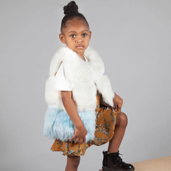 Fur vest clearance for toddlers